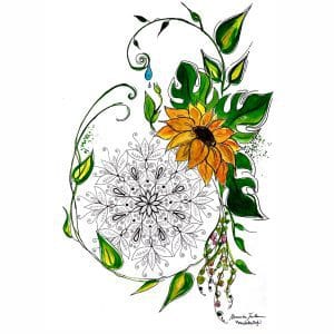 Kapljica življenja, originalna slika